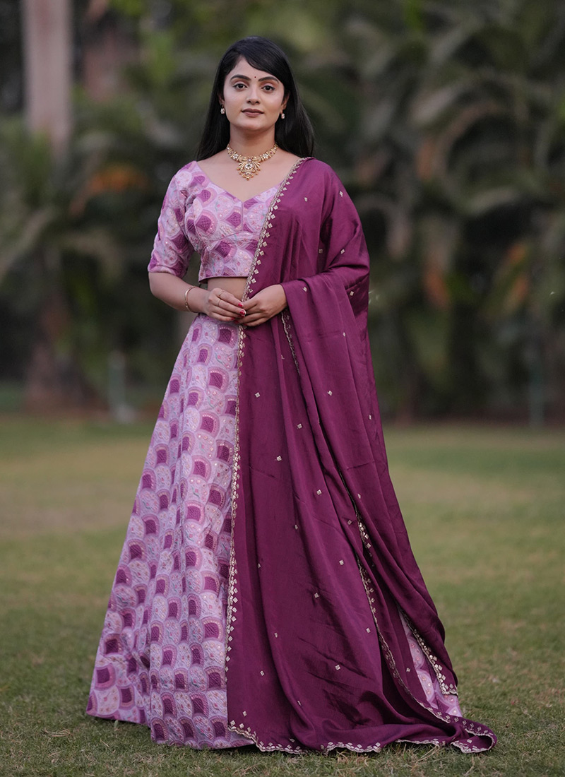 Chinon Printed Lehengas main image 0