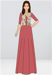 mother daughter lehenga combo