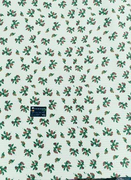 Mint Green Georgette Digital Printed Fabric