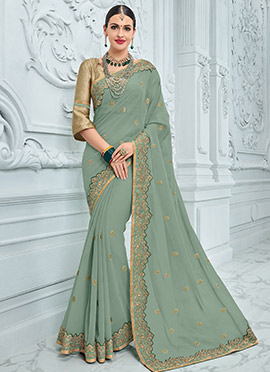 indian saree dressing
