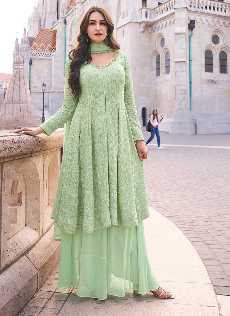 Party Wear Palazzo Suits Online Indian Palazzo Suits Online Buy