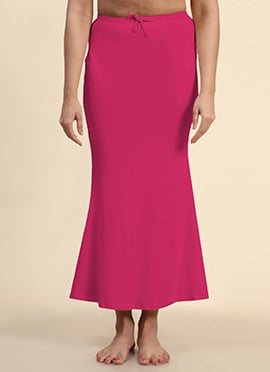 Lipstick Pink Polyester Shapewear