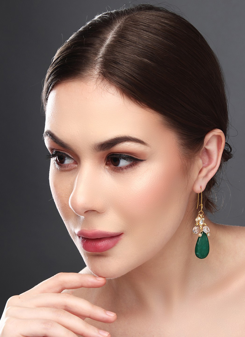Lustrous Gold Pearl Stone Drops After Six Wear