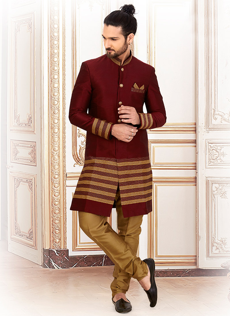 lungi sherwani