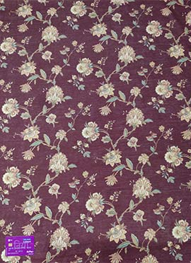 Maroon Chanderi Modal Satin Fabric