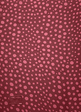 Maroon Satin Blend Printed Saree