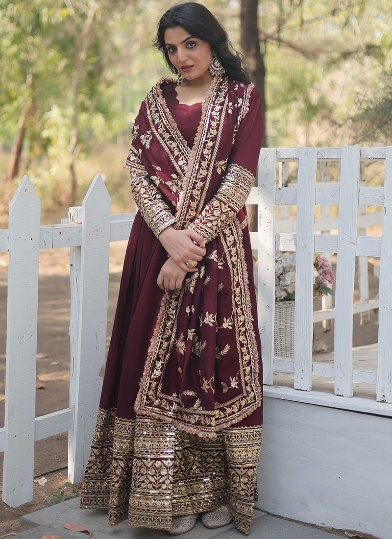 Diwali Night Anarkali Gown- Liva approved