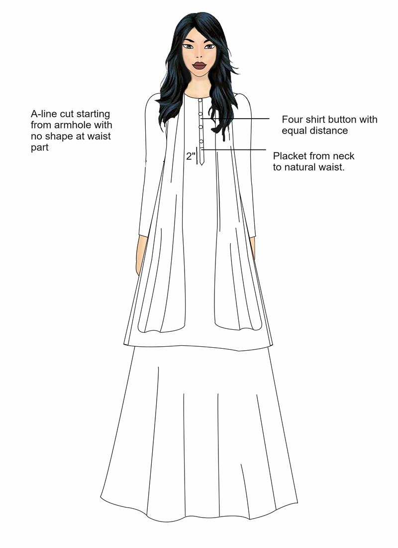 Marron Muslin Kurta set  Leisure Wear