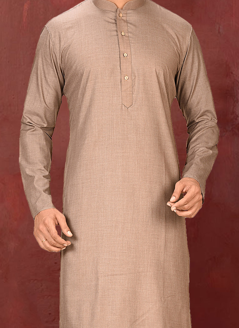 Buy Mauve Muslin Cotton Kurta Pyajma, Diwali , Ganesh Chaturthi , Durga