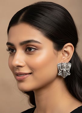 Minimalist Silver Drop Earrings