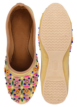 Multicolor Moti Work Juti