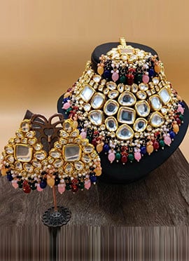 Multicolor Necklace Set