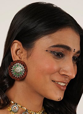 Multicolor Oxidised Studs