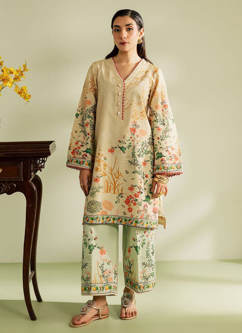Multicolor Rayon Digital Print Indowestern Co ord Set After Six Wear