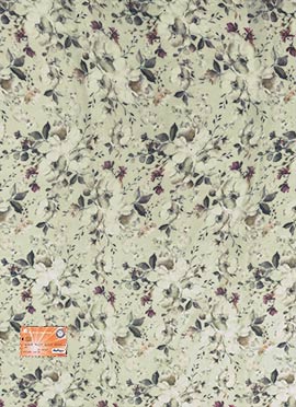 Multicolored Art Silk Stone Fabric