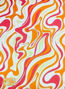 Multicolored Georgette Digital Print Fabric