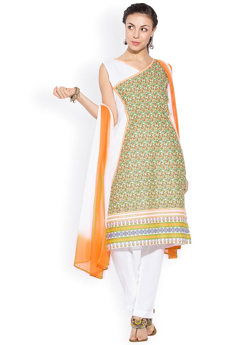 Multicolored Printed Straight Pant Suit After Six Wear
