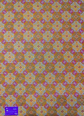 Multicolored Printed Viscose Fabric