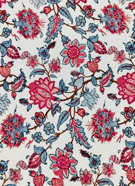 Multicolored Rayon Mill Print Fabric