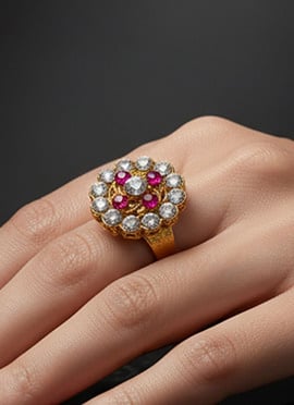 Multicolored Stones Ring