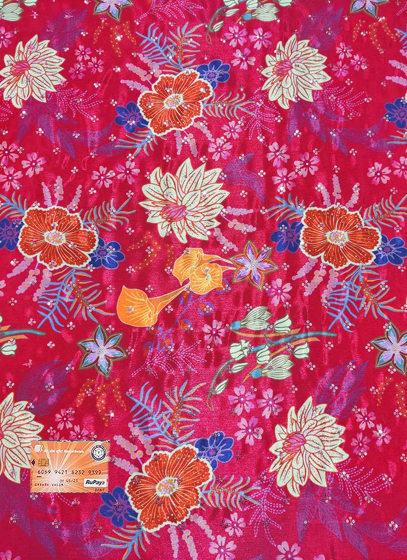 MultiColour Chinon Digital Print Fabric