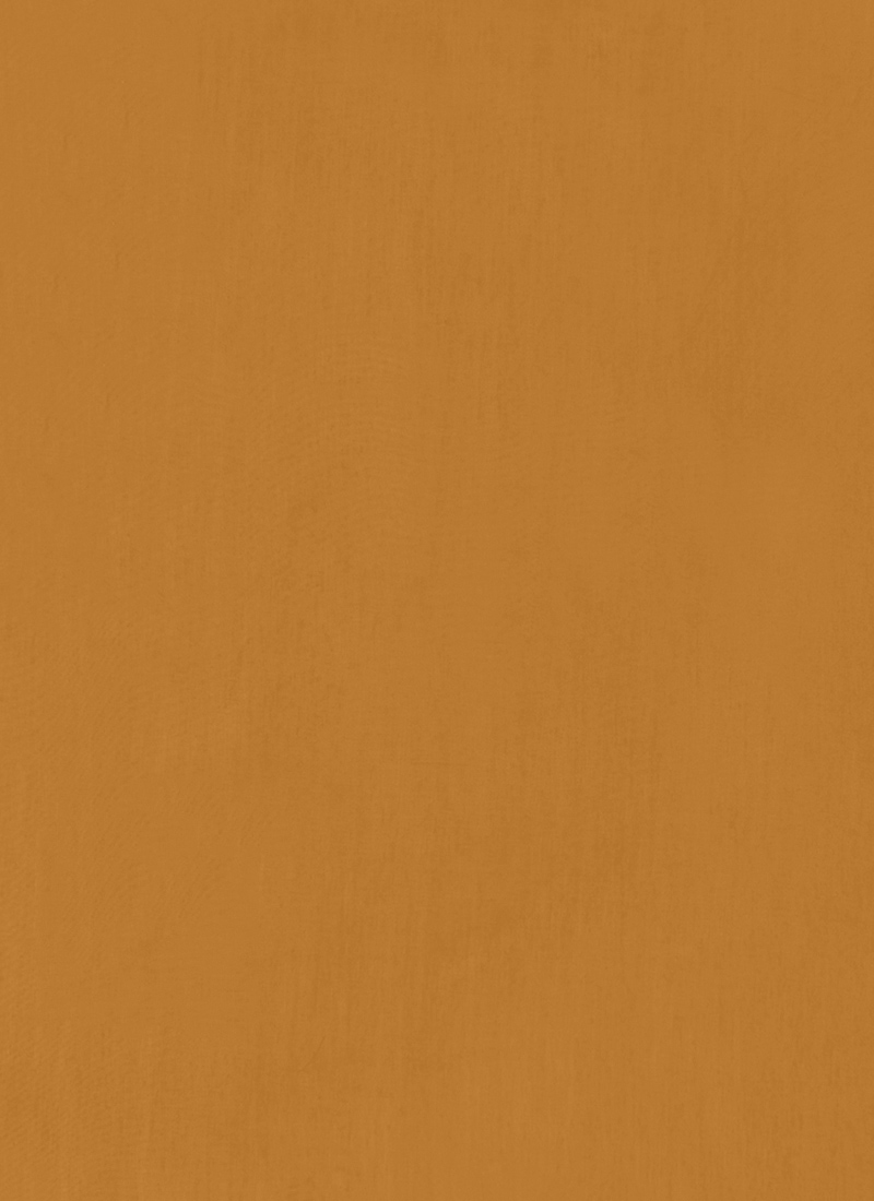 Mustard Blended Cotton Painted Fabric