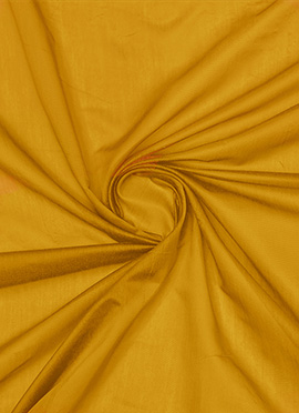 Mustard Chanderi Cotton Fabric
