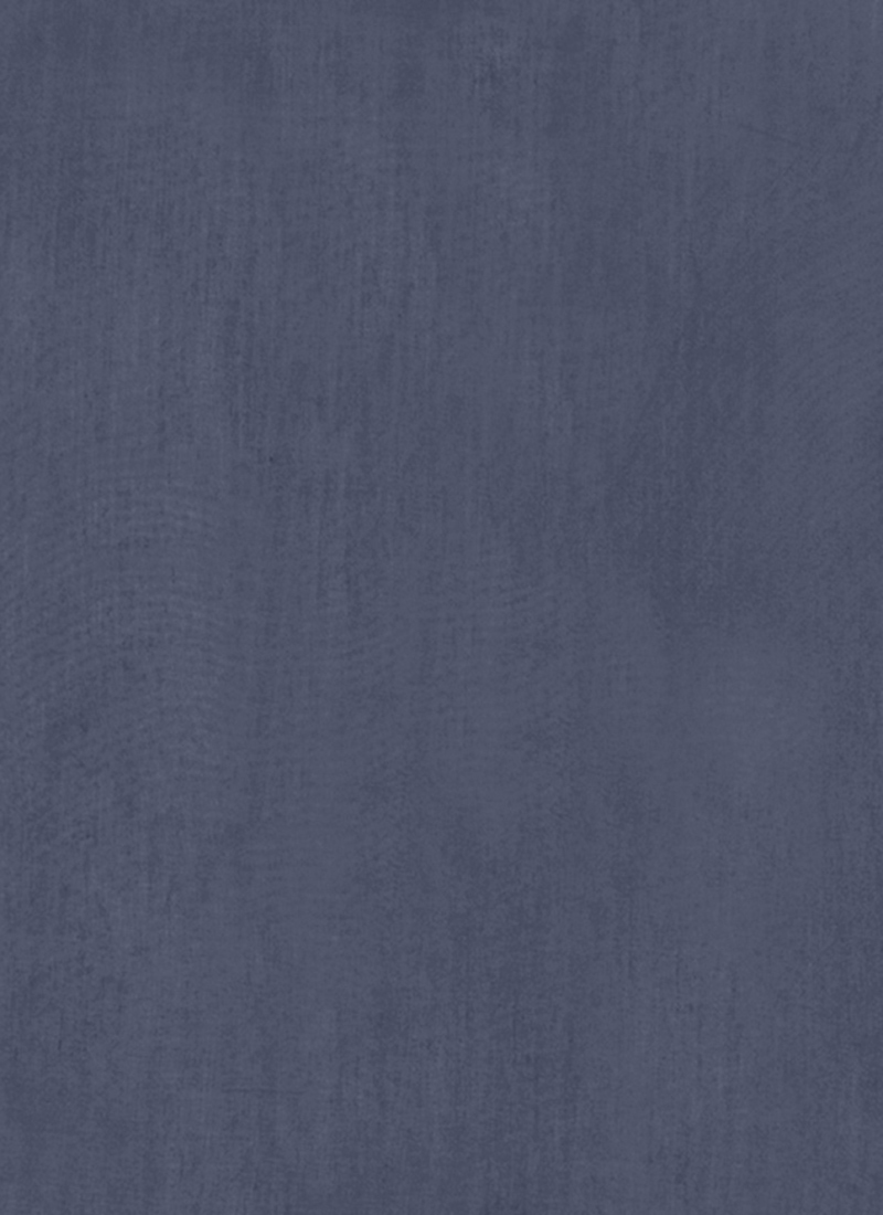 Navy Blue Blended Cotton Solid Fabric