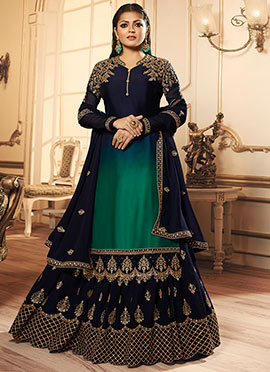 lehenga churidar
