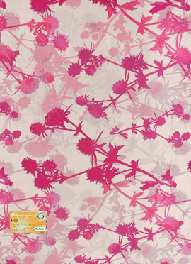 Off White Polyester Digital Print Fabric