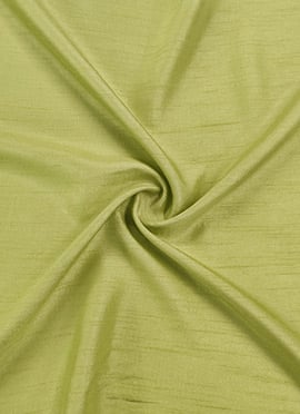 Olive Green Art Silk Fabric