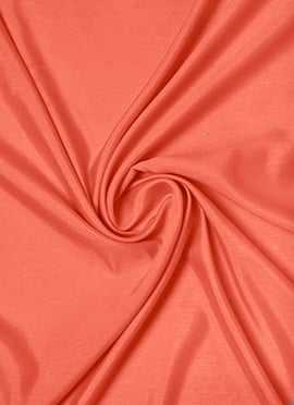 Orange Muslin Fabric