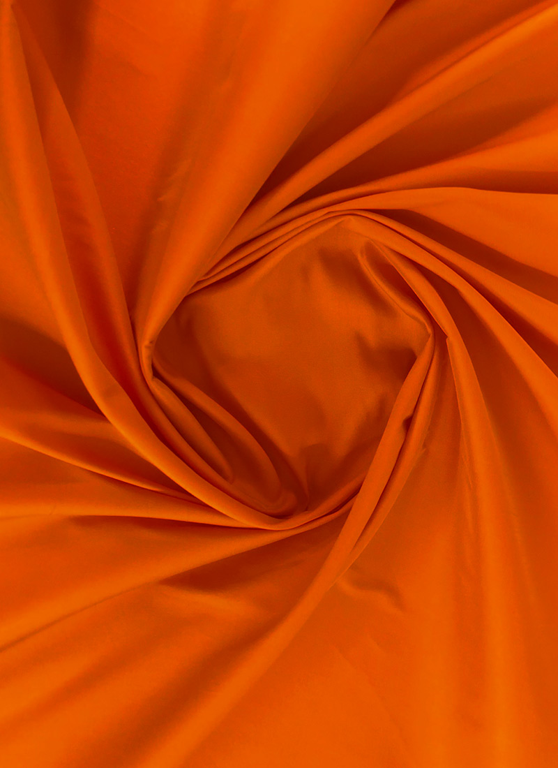 Orange Taffeta Fabric