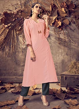 Ladies Long Kurtis - Buy Designer Long 