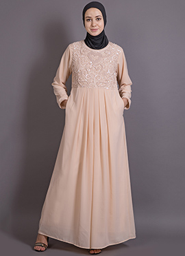 Buy Faux Georgette Abaya Designs 