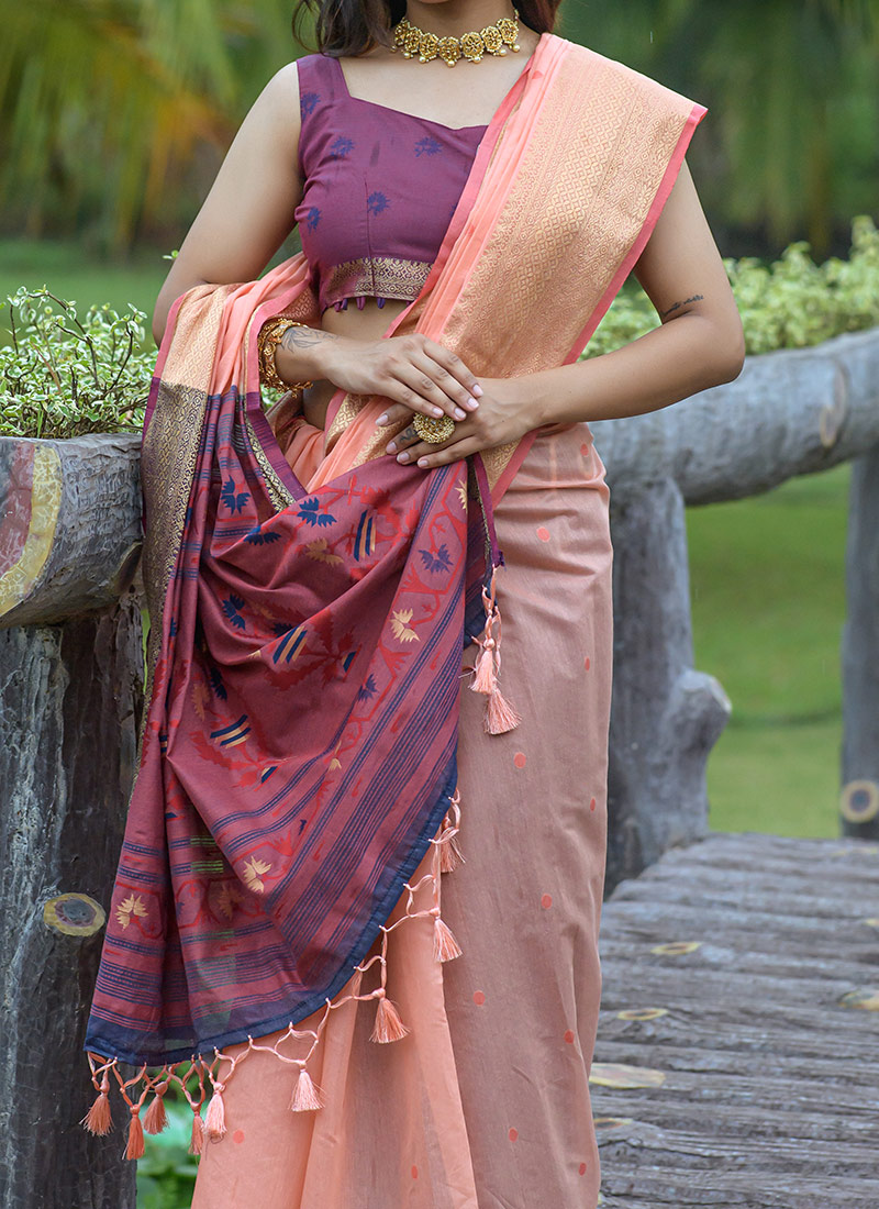 Purchase Linen sarees online Linen saree styles online Online Linen