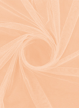 Peach Net Fabric