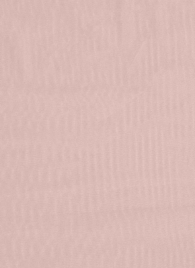 Peach Painted Net Fabric
