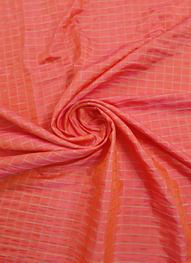 Peach Polyester Fabric