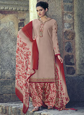 printed salwar design