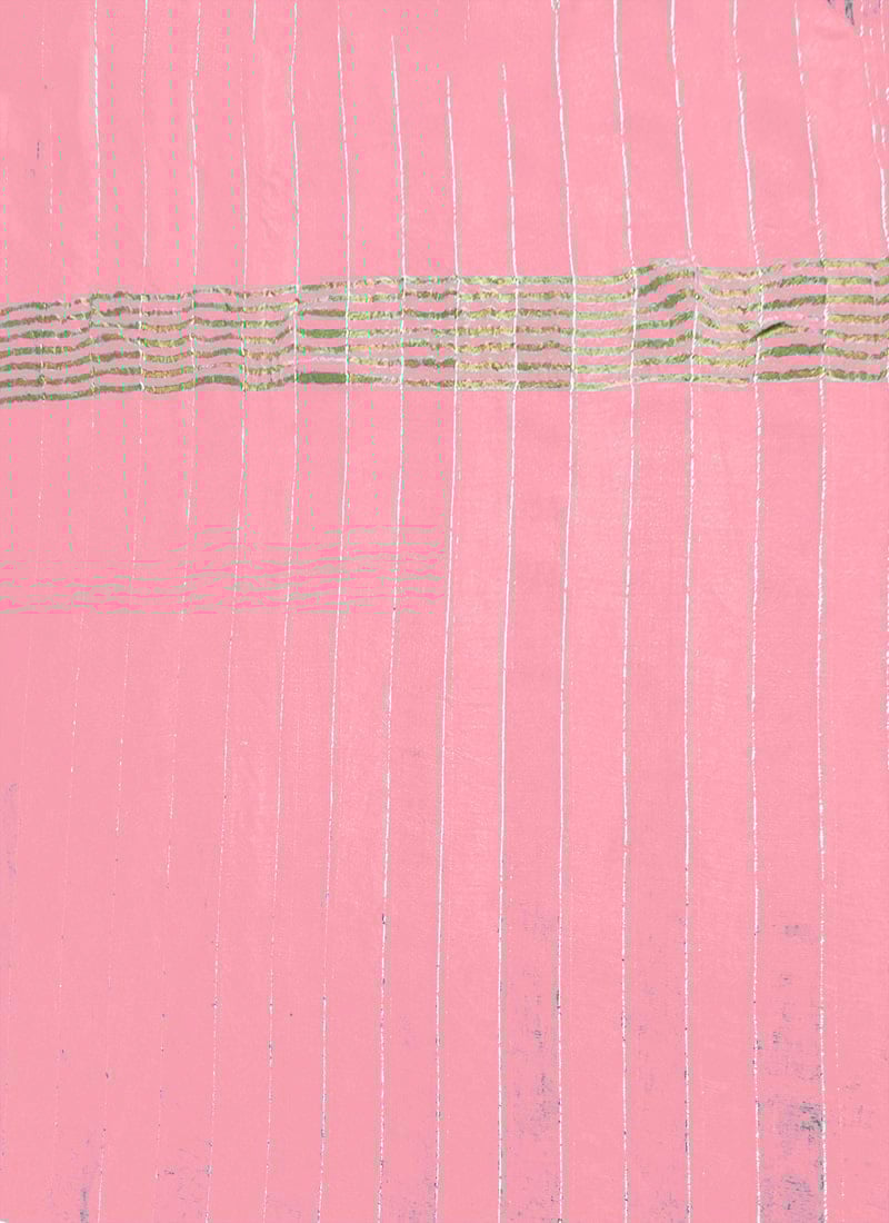 Pink Art Silk Zari Dupatta After Six Wear