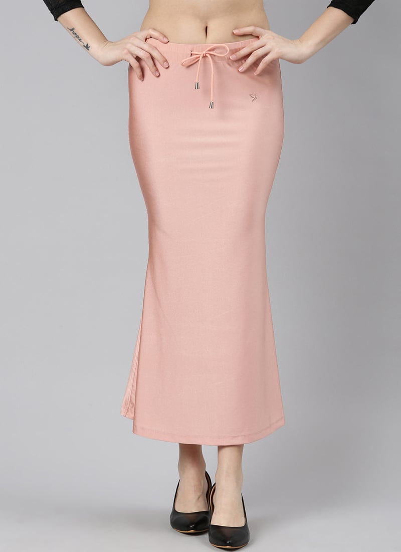 Pink Champagne Women Saree Shaper  Leisure Wear