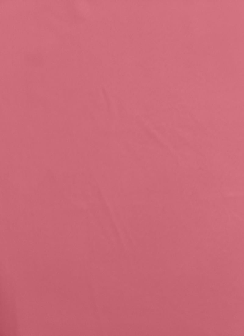 Pink Crepe Solid Fabric