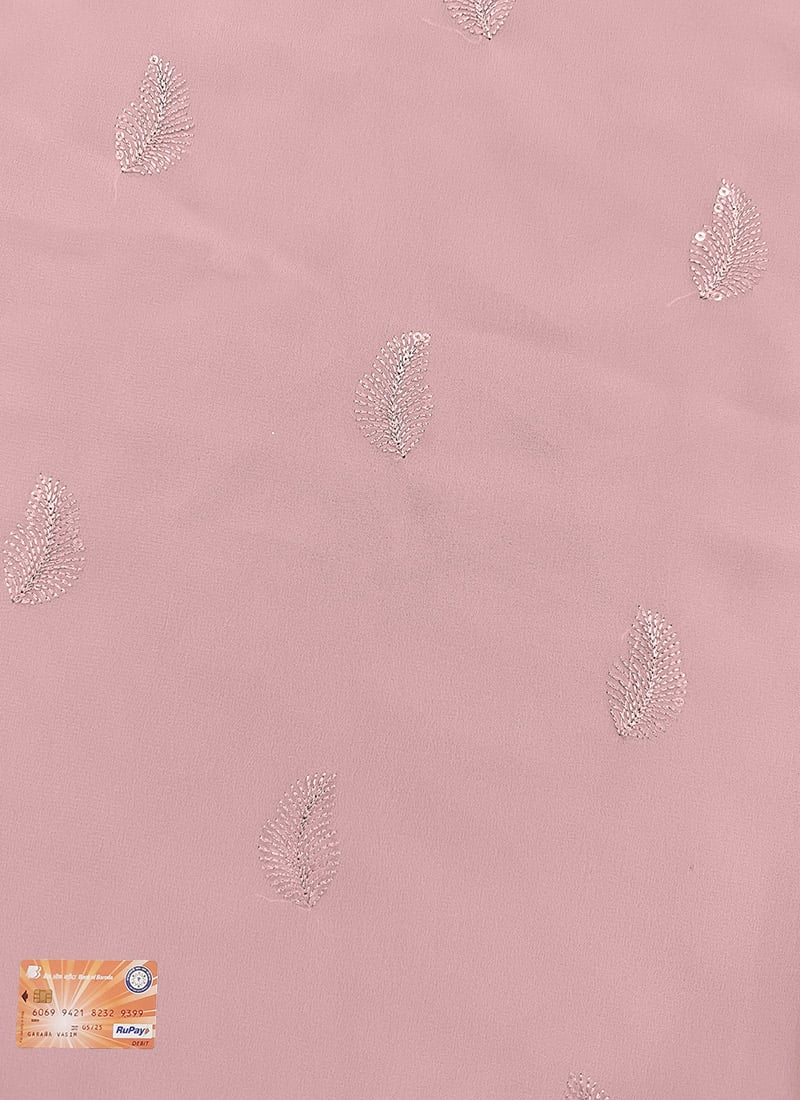 Pink Georgette Fabric