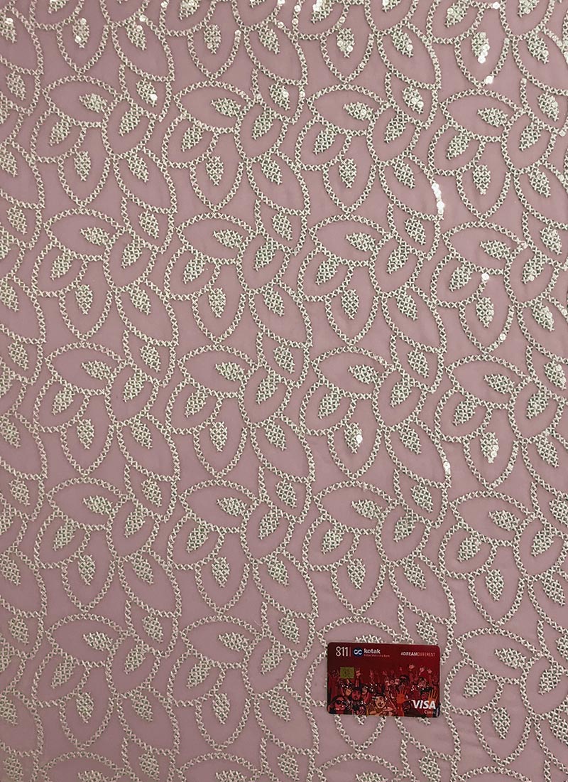 Pink Georgette Fabric