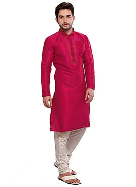 Pink Kurta Pyjama