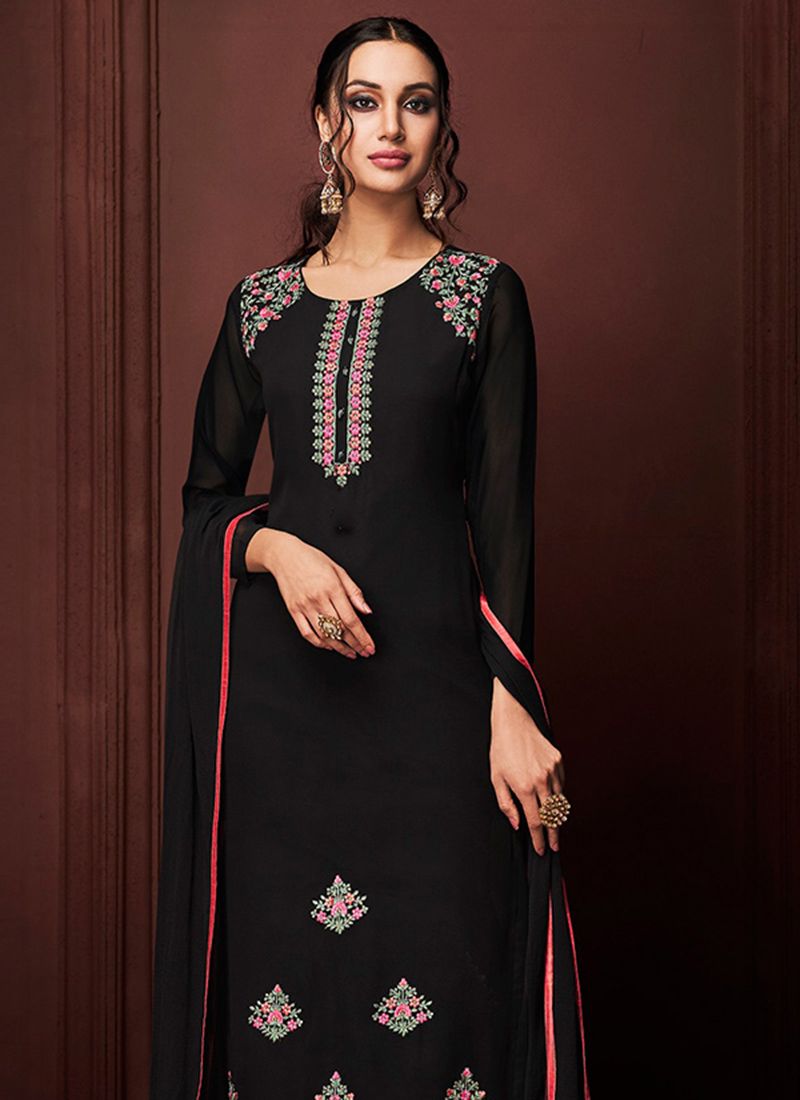 Buy Salwar Kameez Straight Pant Suit For Wedding & Bridal