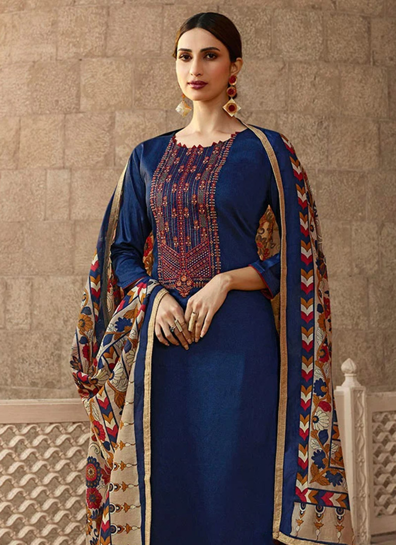 Buy Salwar Kameez Straight Pant Suit For Wedding & Bridal