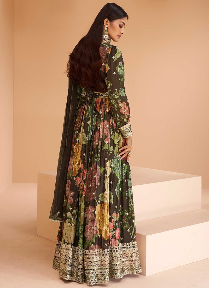 Printed Shirt Draped Dress, Indo-Western Wear Clothing for Women main image 0