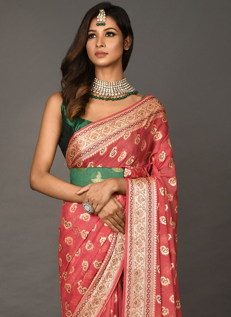 Pure Silk Sarees Buy Pure Silk Sarees Designs Online Shopping Cbazaar